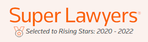 Rising Stars Super Lawyers in 2020 - 2022